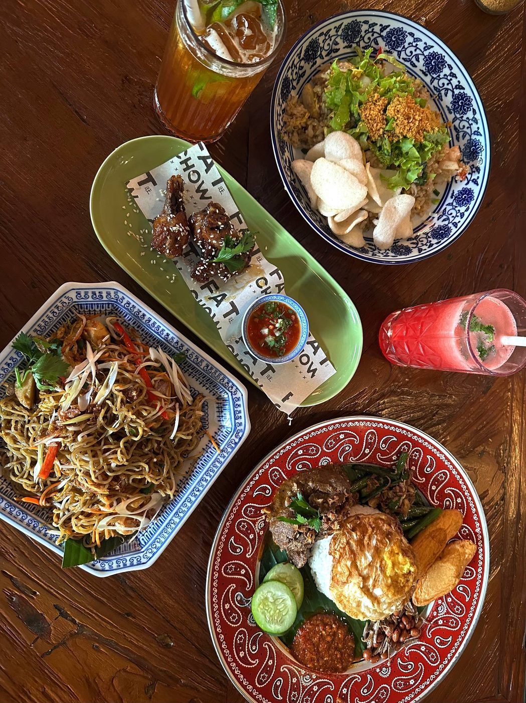 Everything on the table
